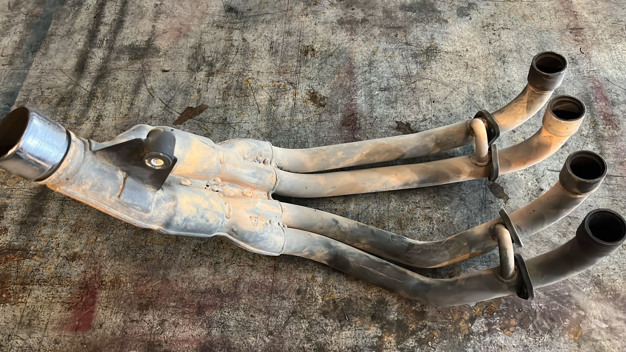COMBO Colectores de escape, Bote de expansión y Radiador Honda CBR 600 FS 2002