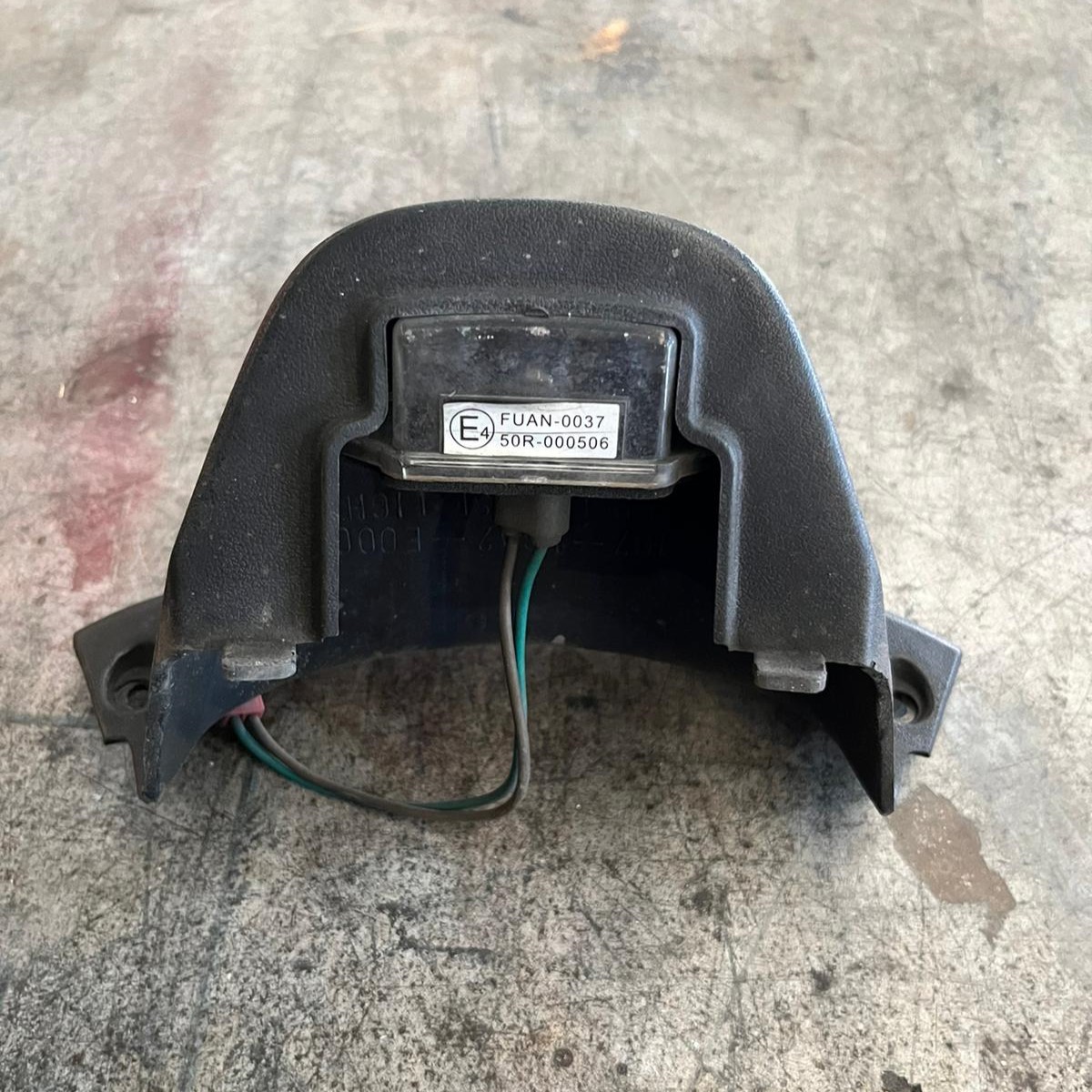 Luz de matrícula Kymco Xciting 500 ABS 2009