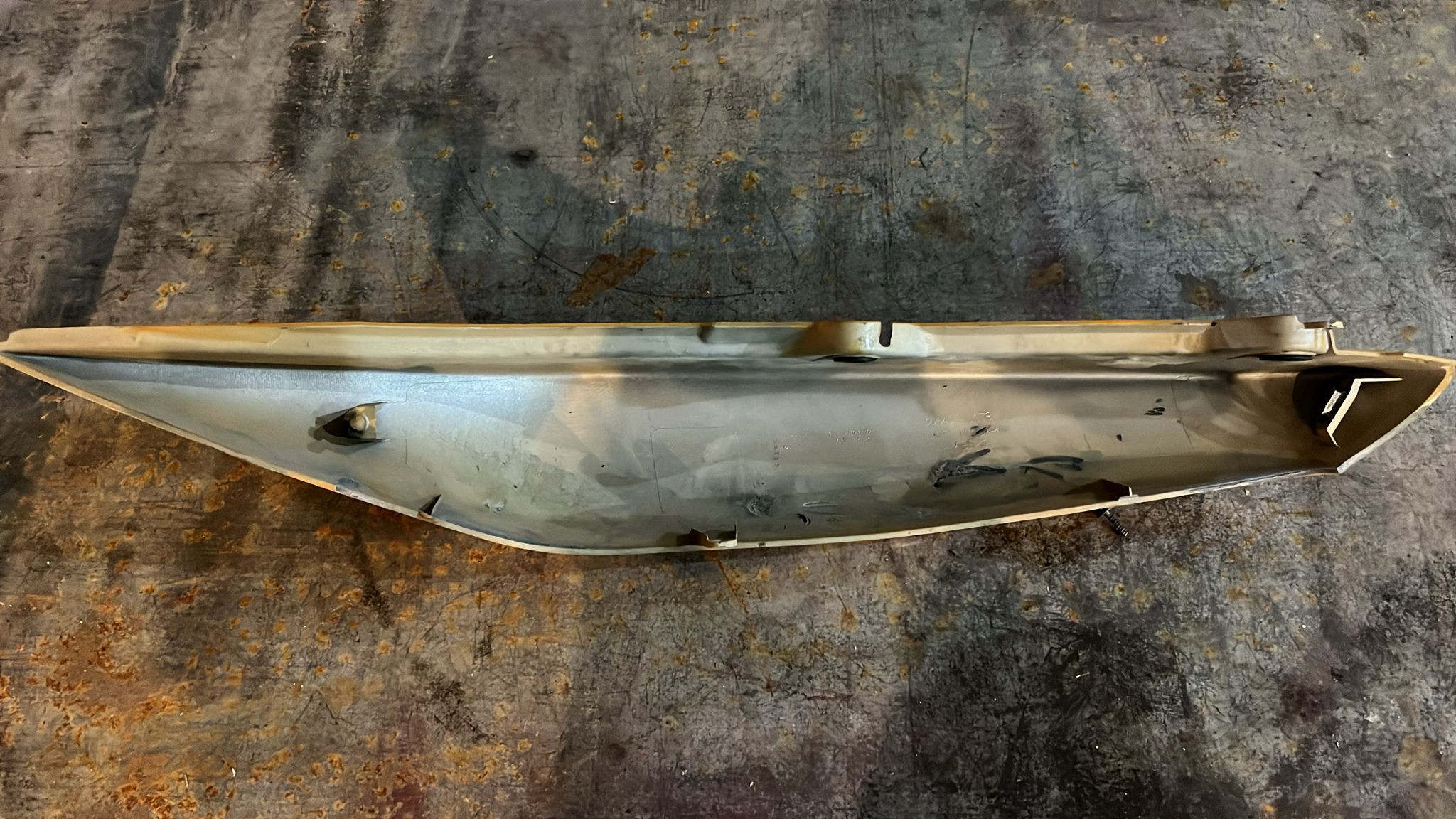 Lateral trasero derecho Kawasaki ER-6f 2008