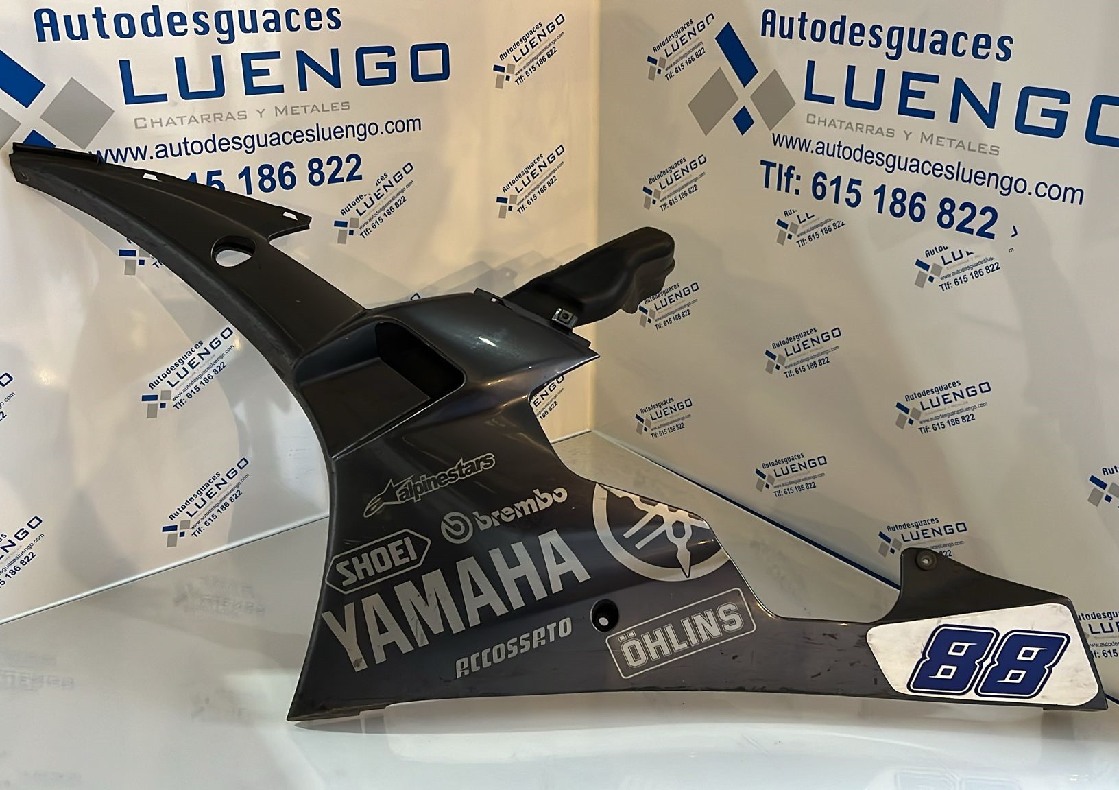 Quilla del lado izquierdo Yamaha R6 2007