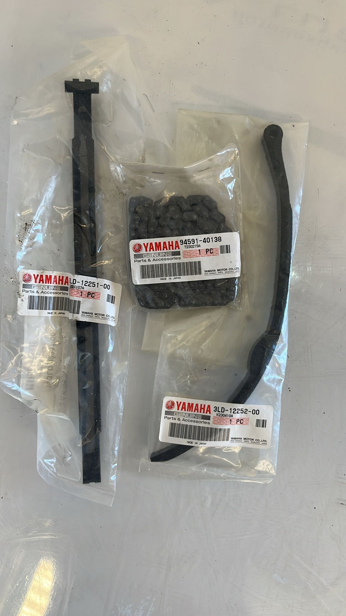 Kit de distribución: cadena y patines Yamaha XTZ 750 Super Tenere 1995