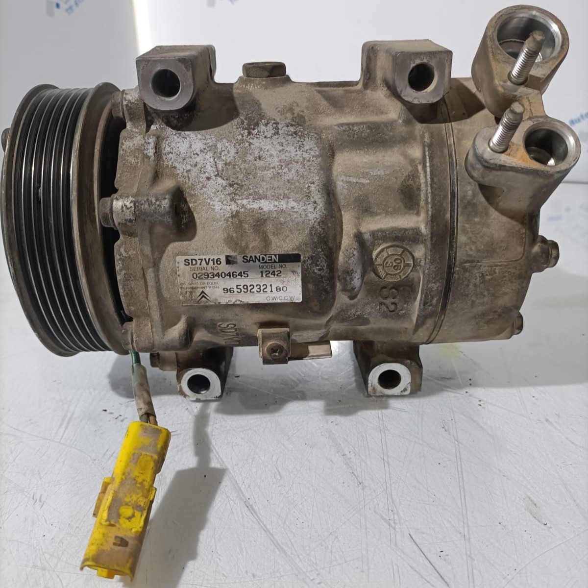 Compresor de aire acondicionado Citroen Xsara Picasso 2006 - 2008