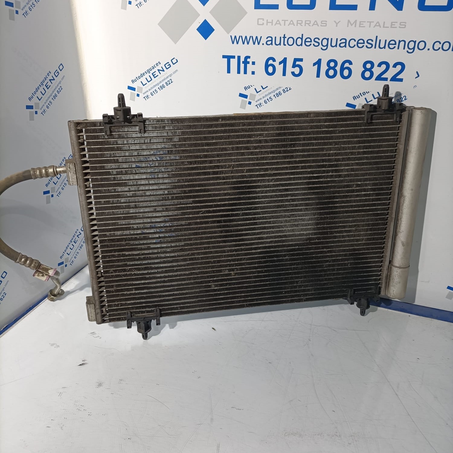 Radiador de aire acondicionado Citroen C4 Picasso 1.6 HDI 2011