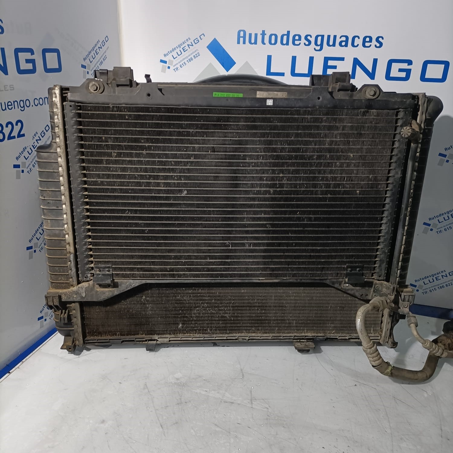 Radiador de aire Mercedes W210 2002