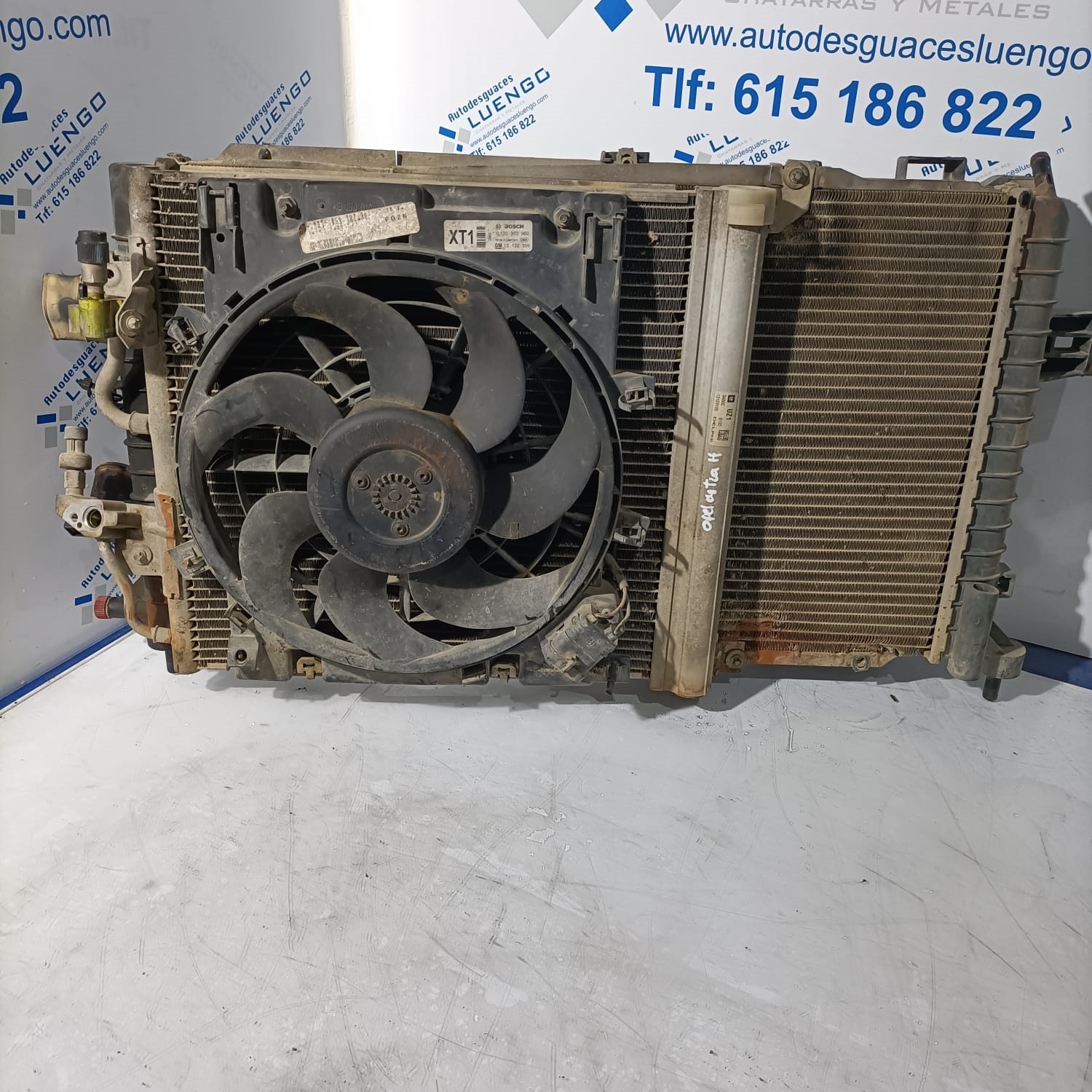 Radiador de aire acondicionado Opel Astra H 2005