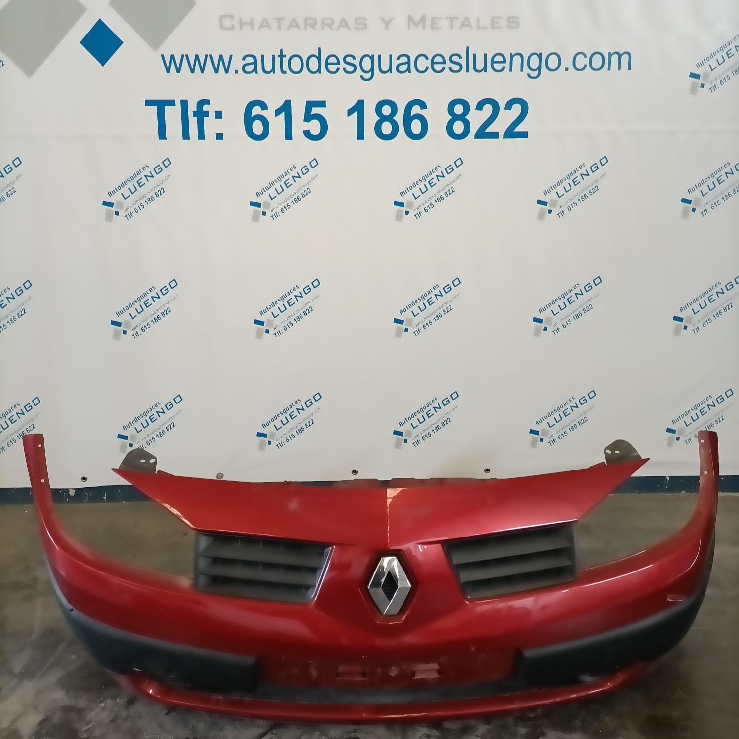 Paragolpe delantero Renault Megane II 2005