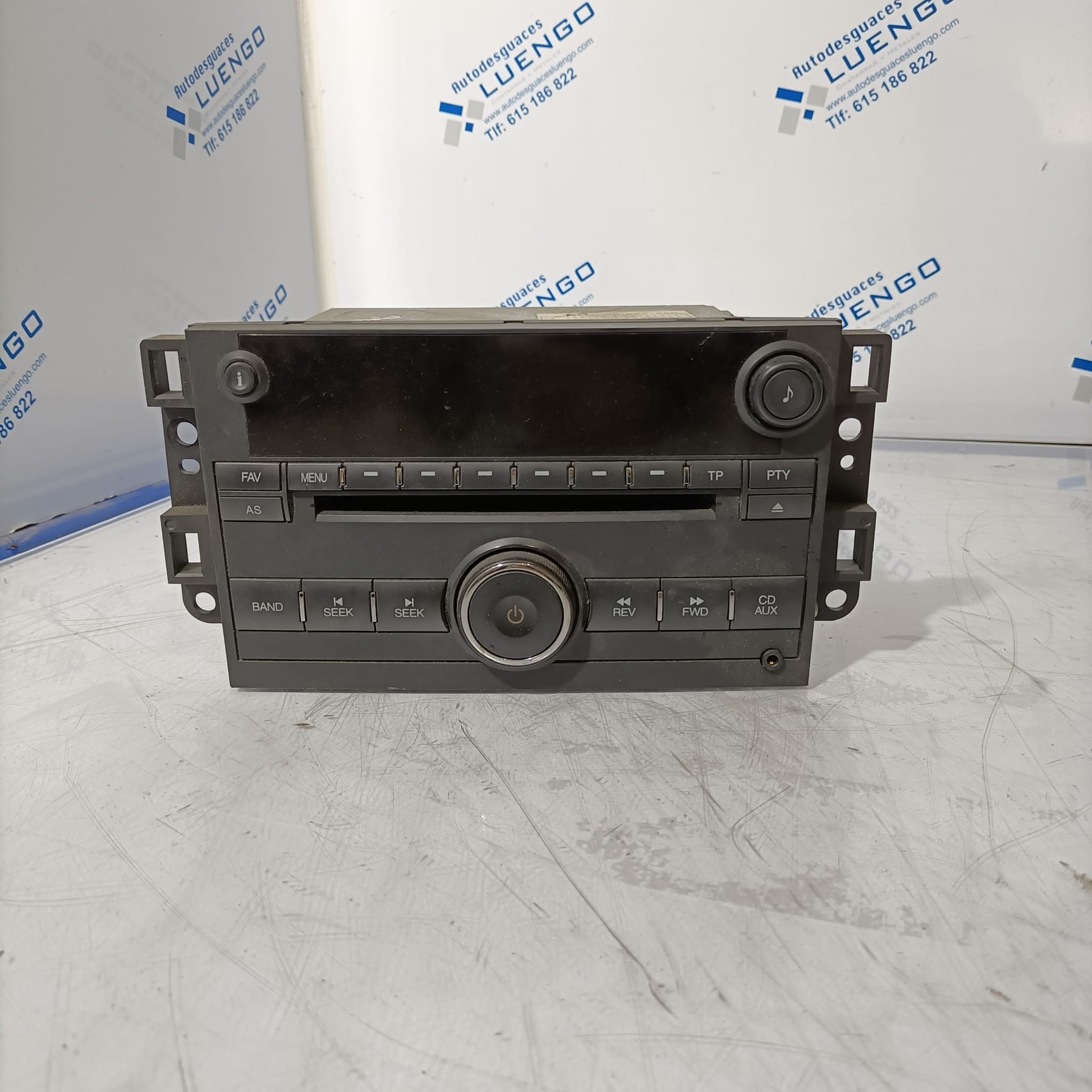 Sistema audio/radio Chevrolet Aveo 2008