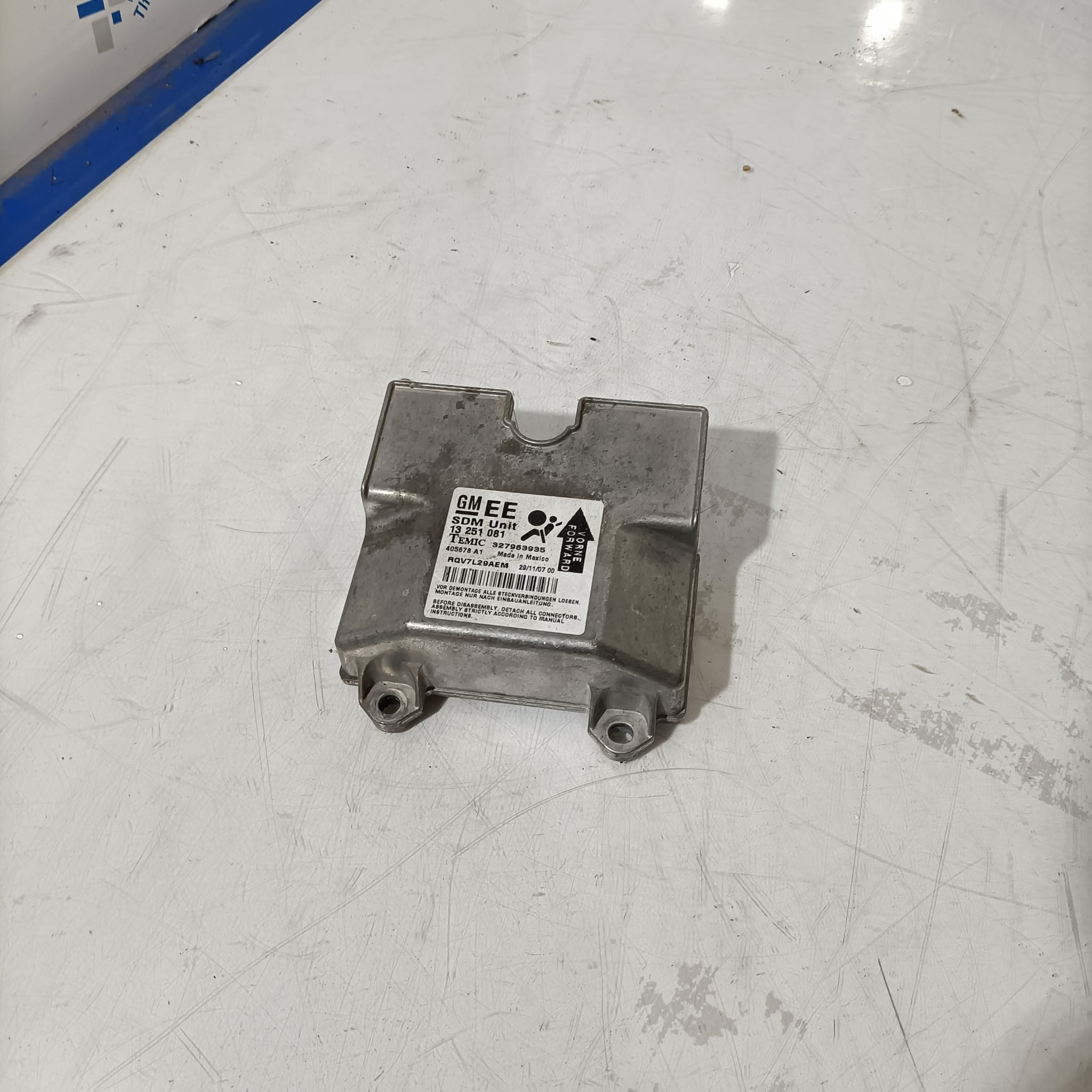 Centralita de airbag Opel Astra H 2005