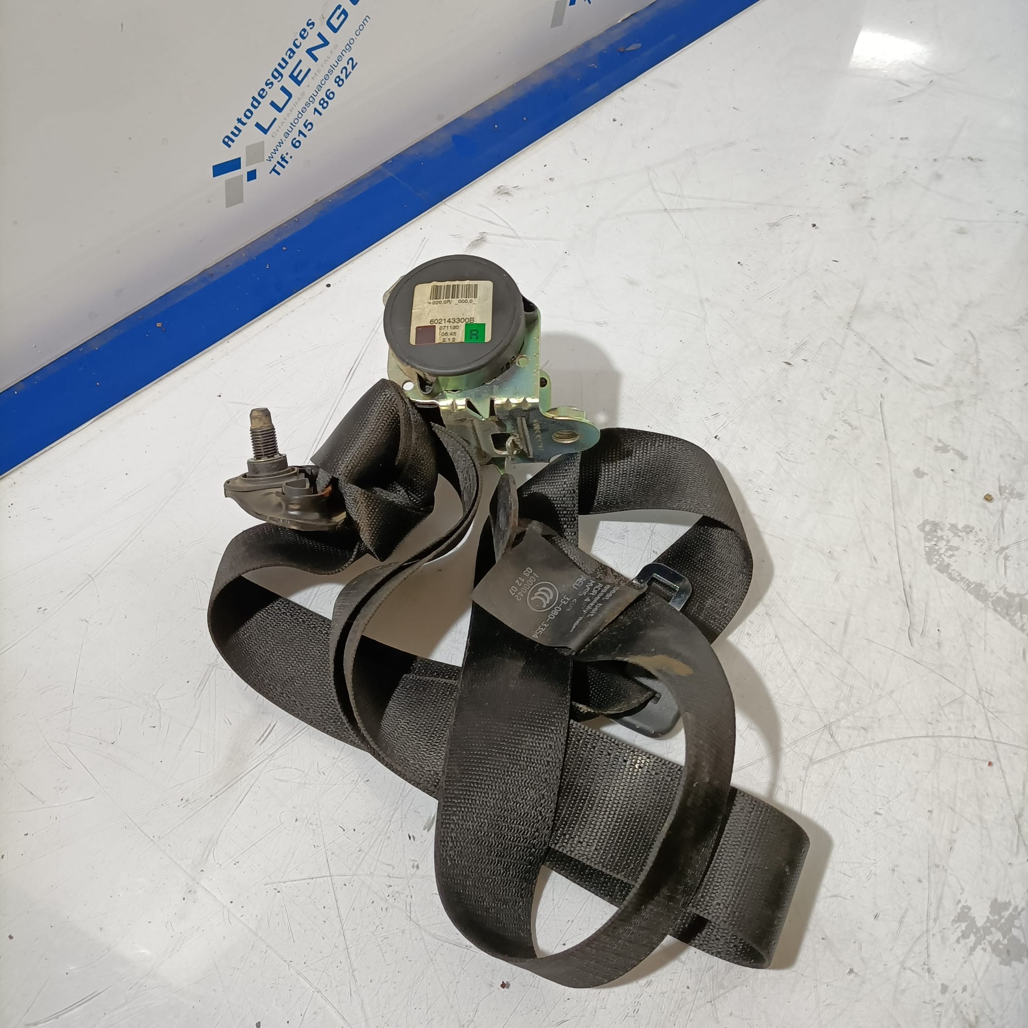 Cinturón de seguridad Opel Astra H 2005