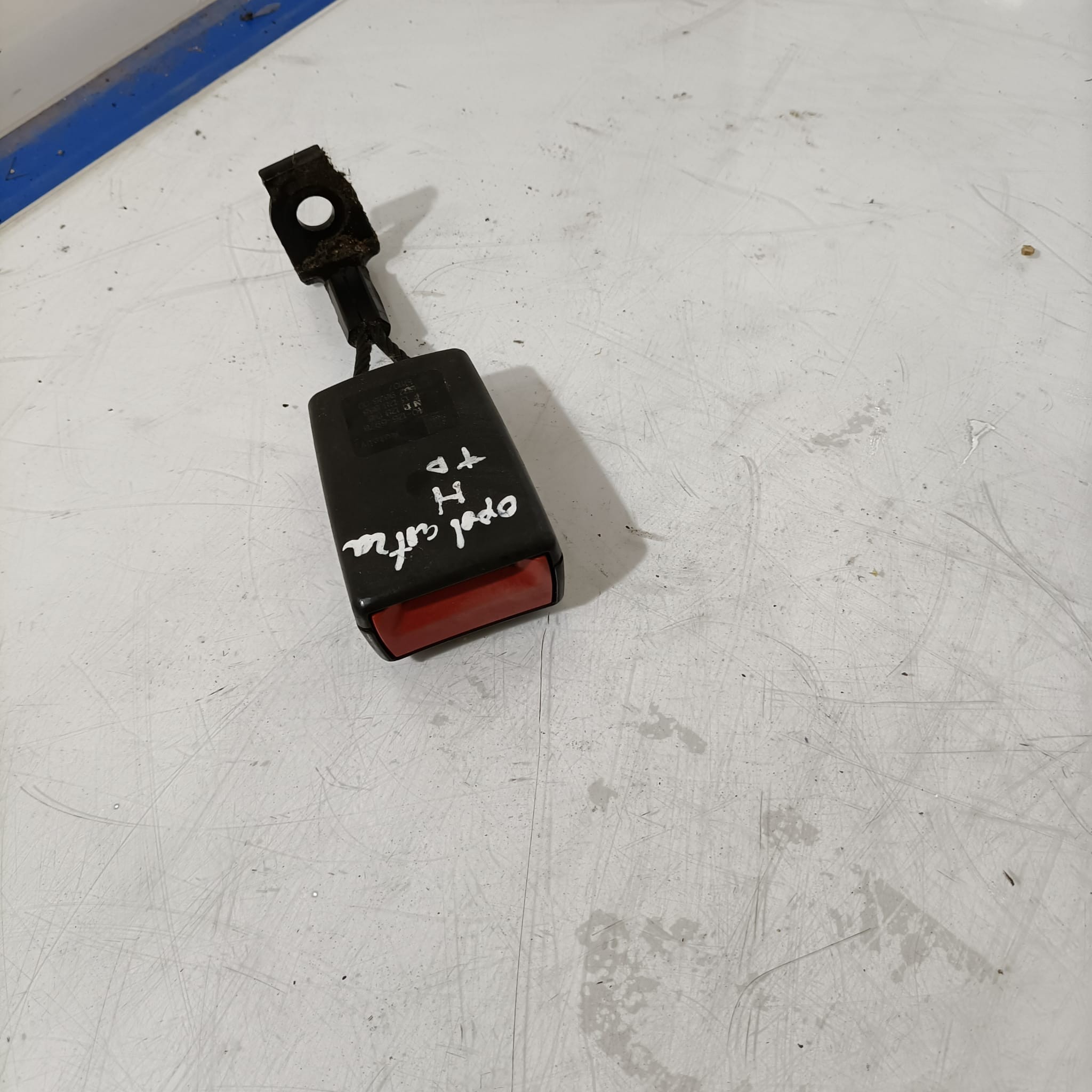 Enganche de cinturón trasero derecho Opel Astra H 2005