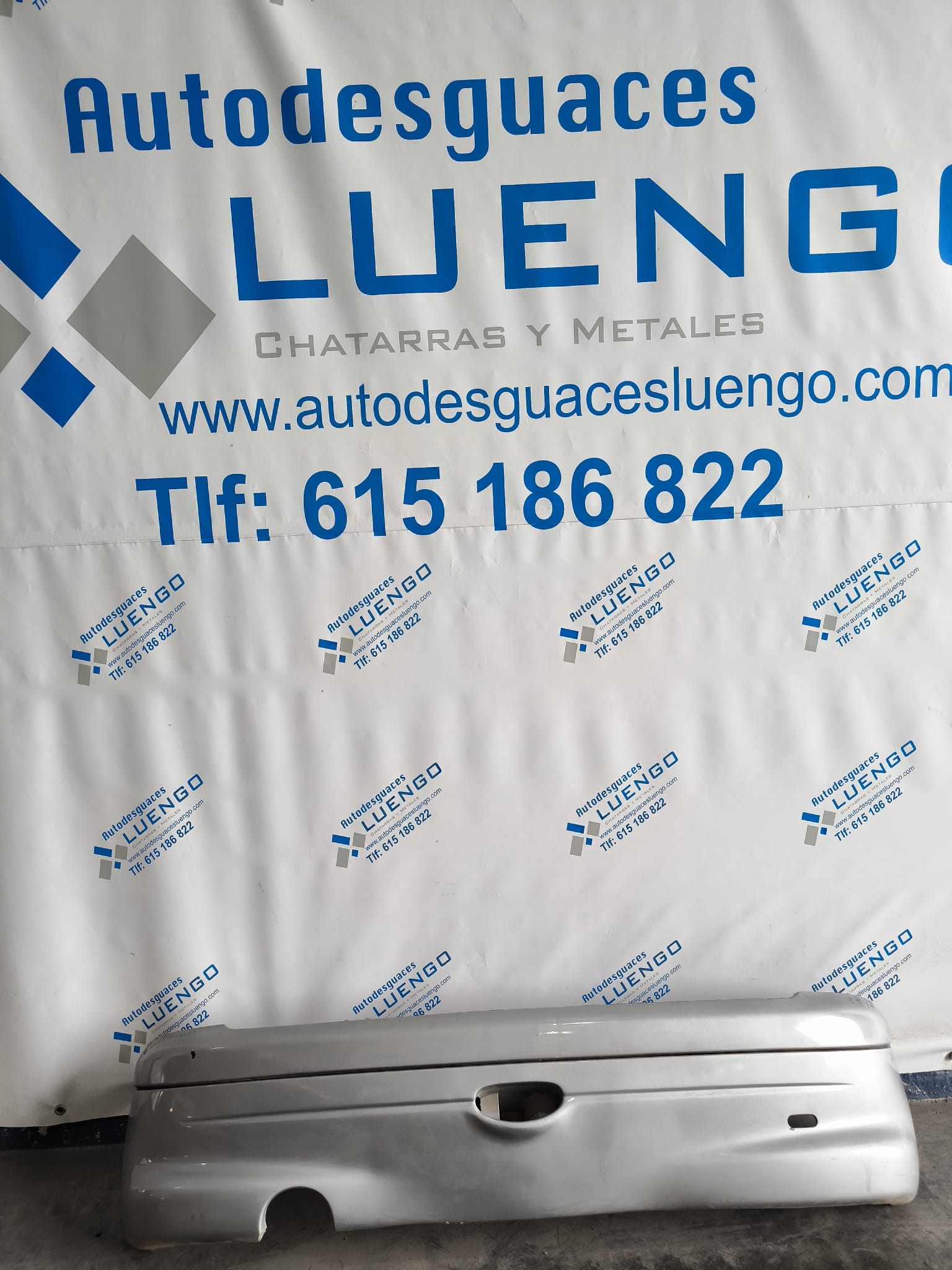 Paragolpes trasero Peugeot 206 2002
