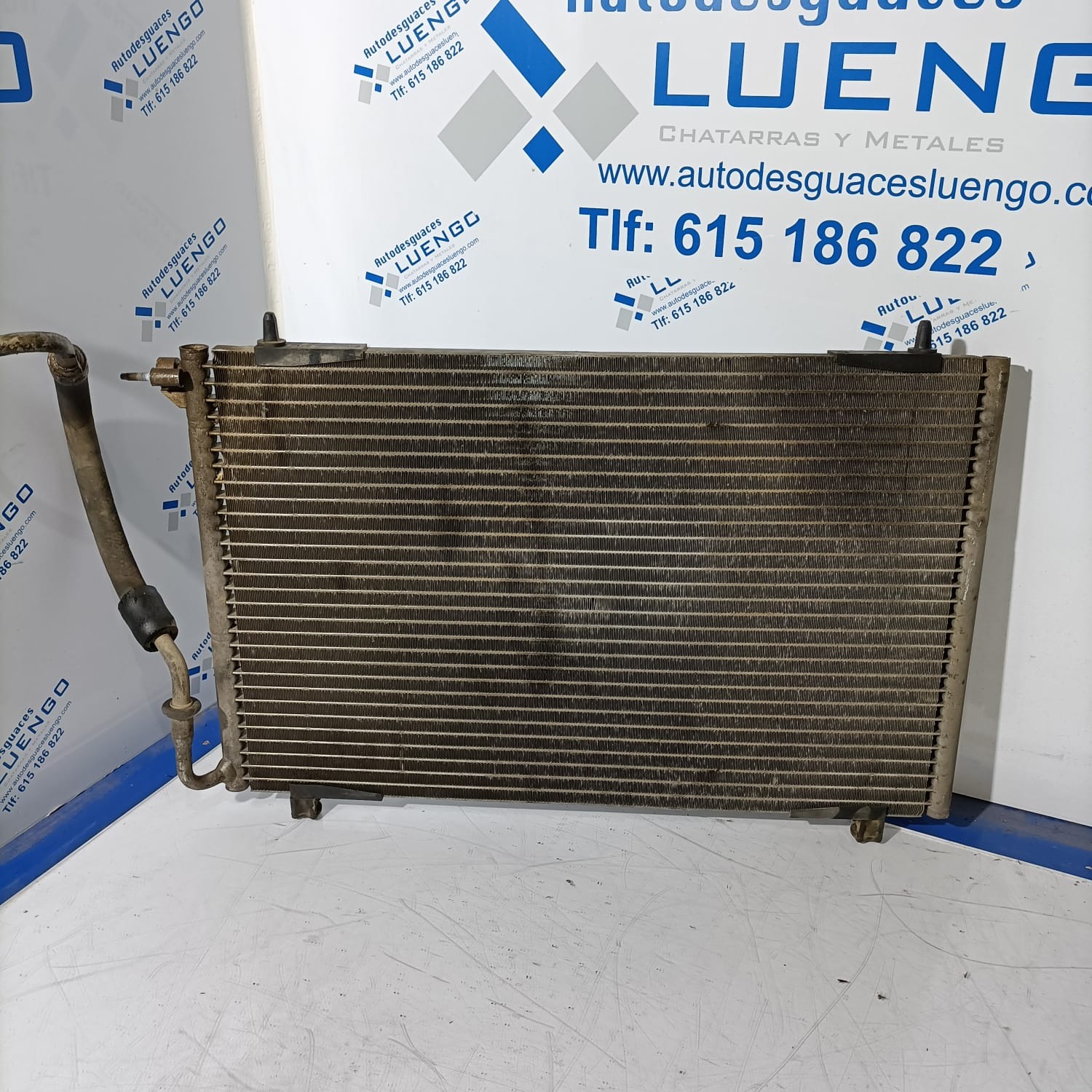Radiador de aire acondicionado Peugeot 206 2000