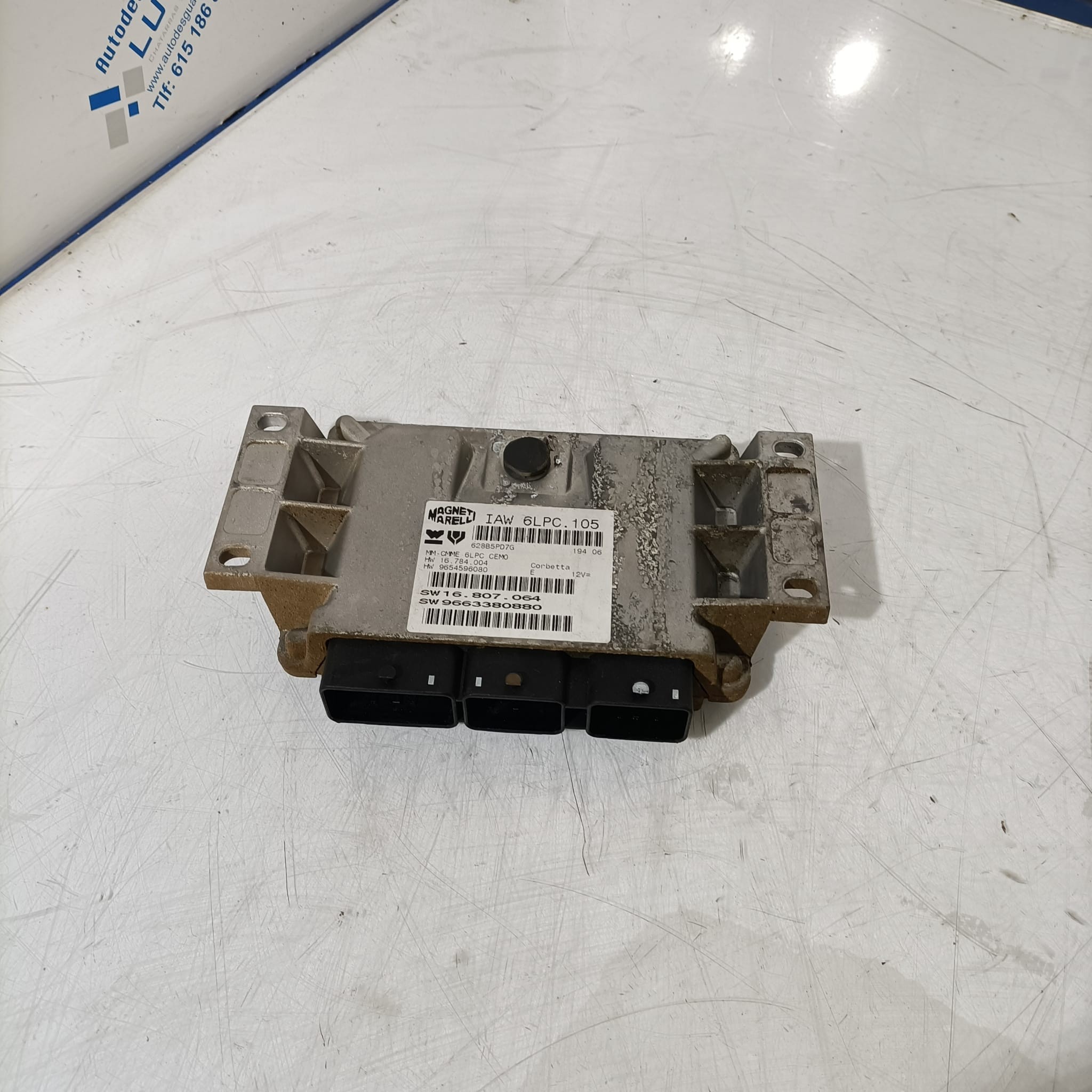 Centralita de motor Peugeot 207 2008