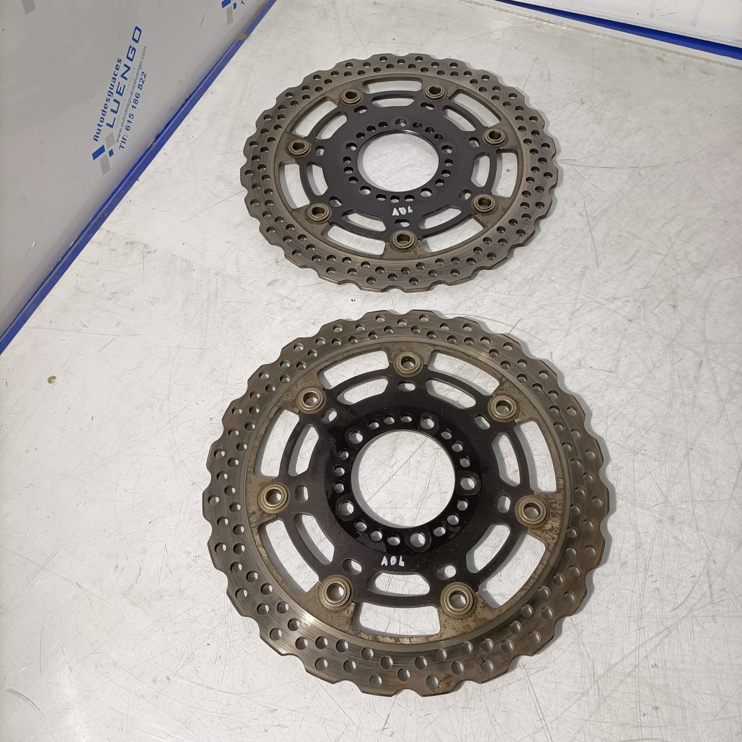 Discos delanteros Kawasaki Z800 2016