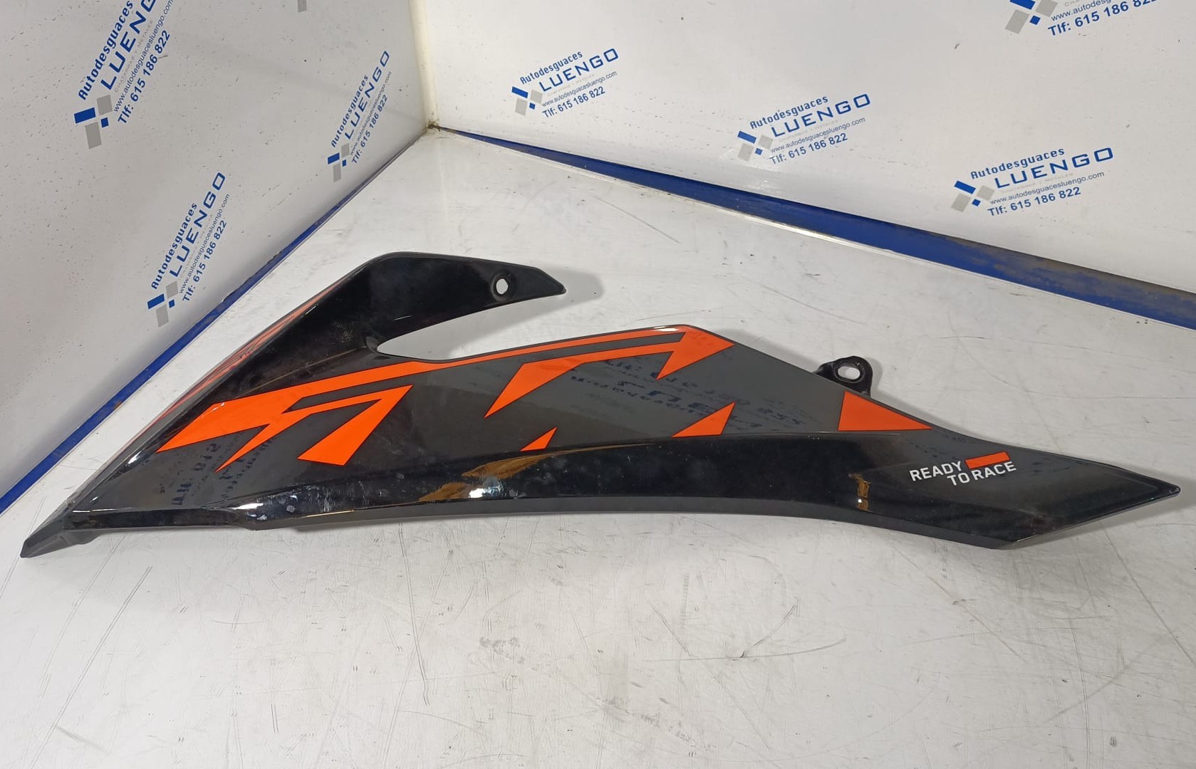 Frontal lado izquierdo KTM 390 Adventure 2024