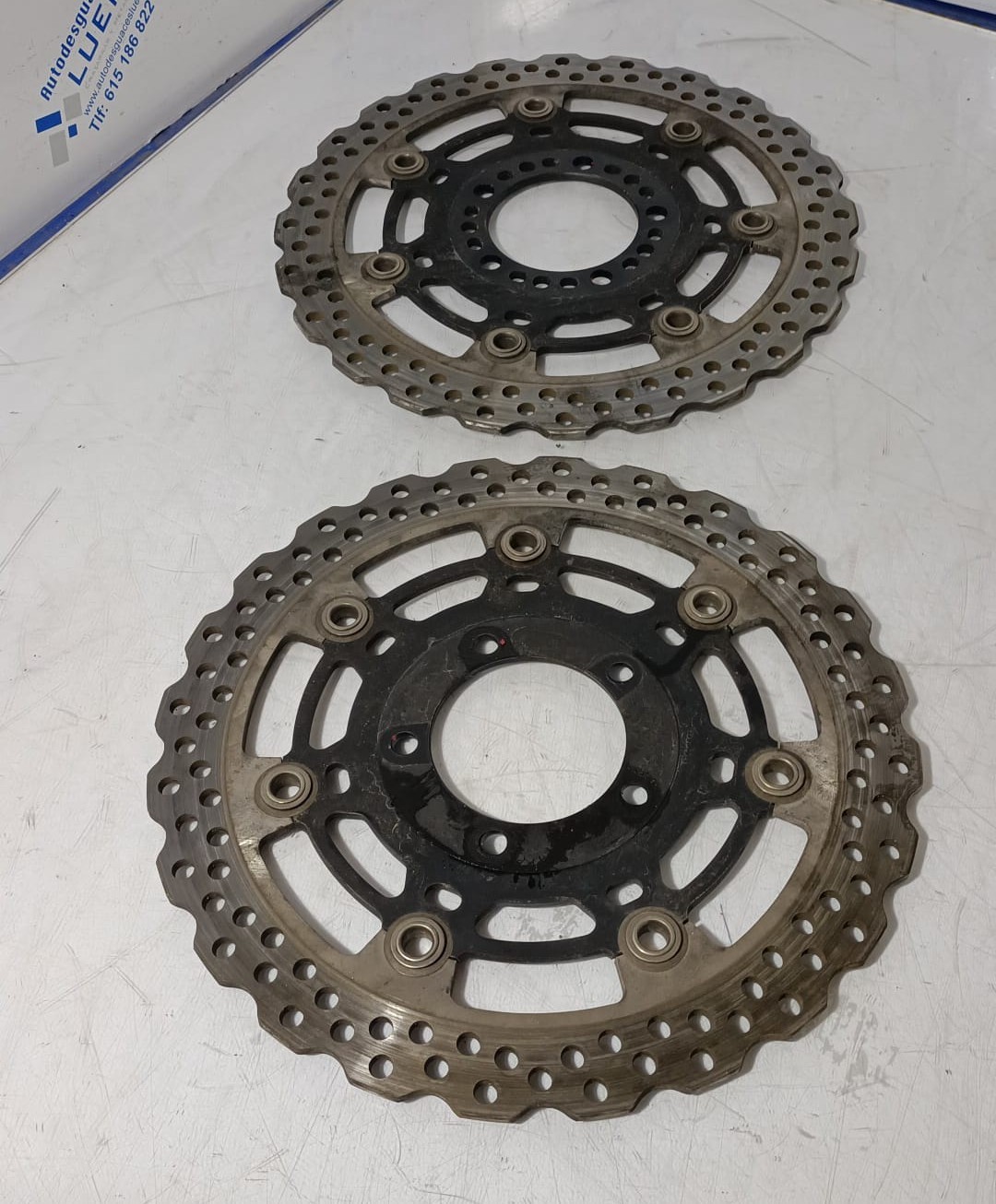 Discos delanteros Kawasaki Z800 2016