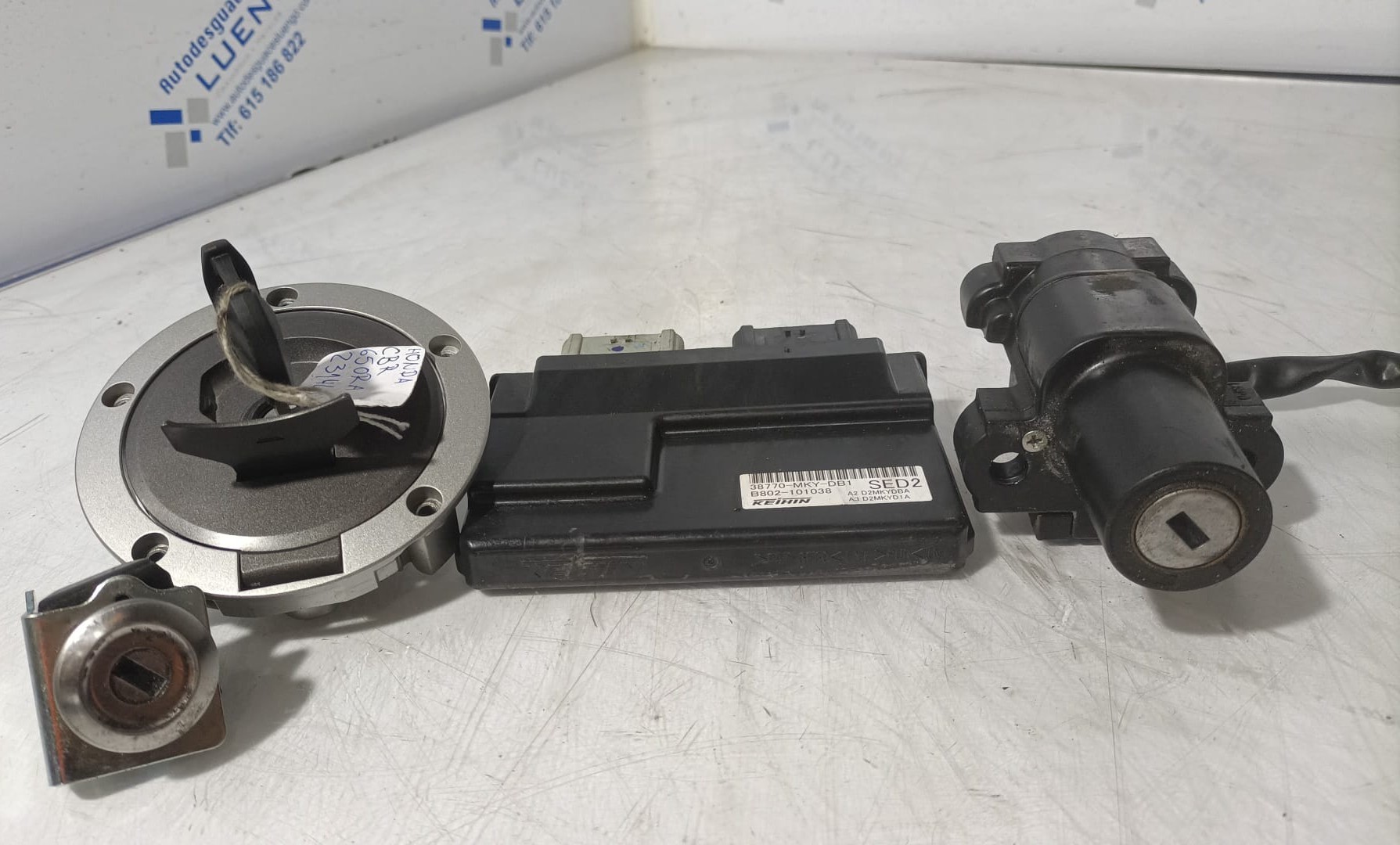 Conjunto de cerraduras Honda CBR 650 RA 2022