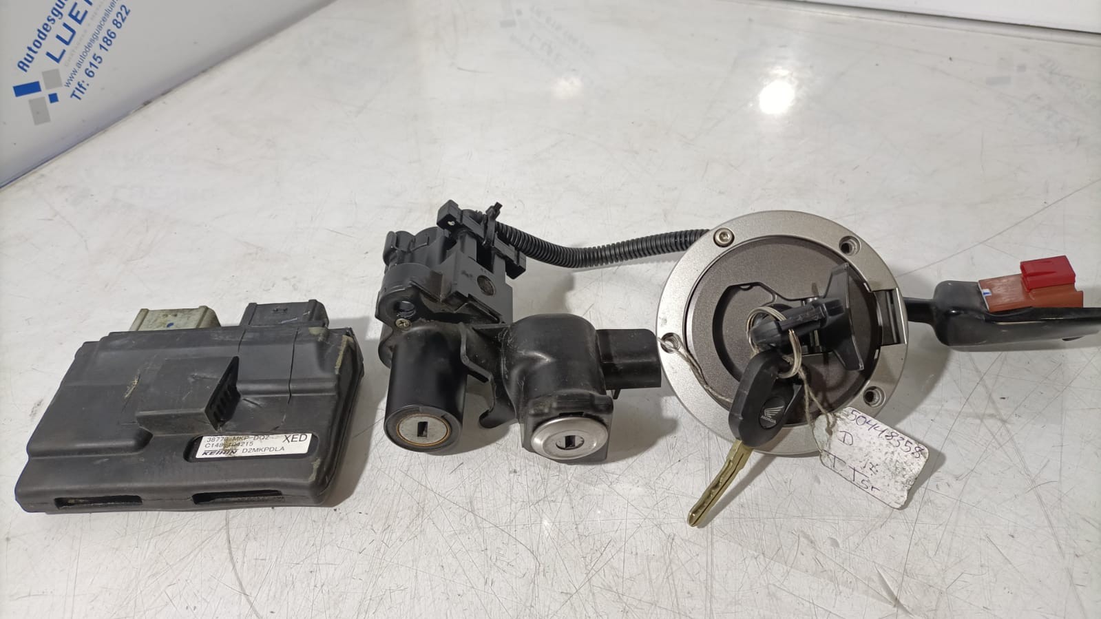 Conjunto de cerraduras y centralita Honda CB 500X 2022