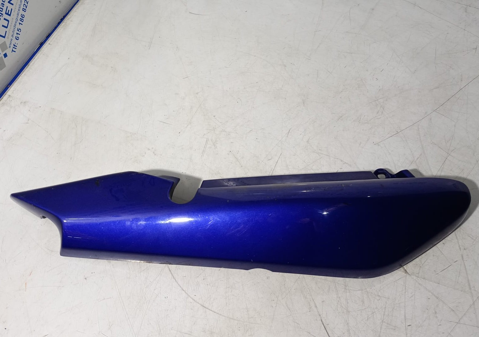 Lateral trasero izquierdo Yamaha YBR 125 2007