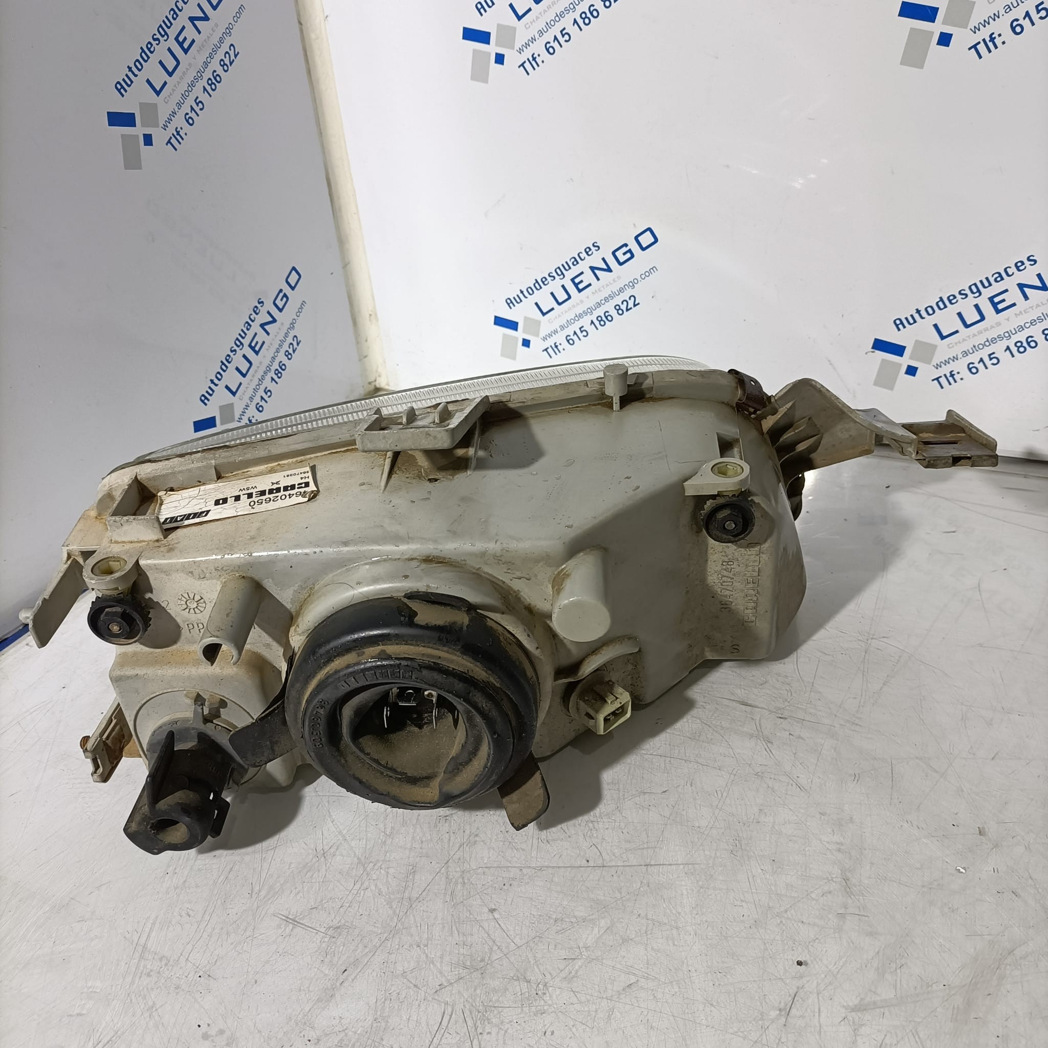 Faro delantero derecho Fiat Punto 1996
