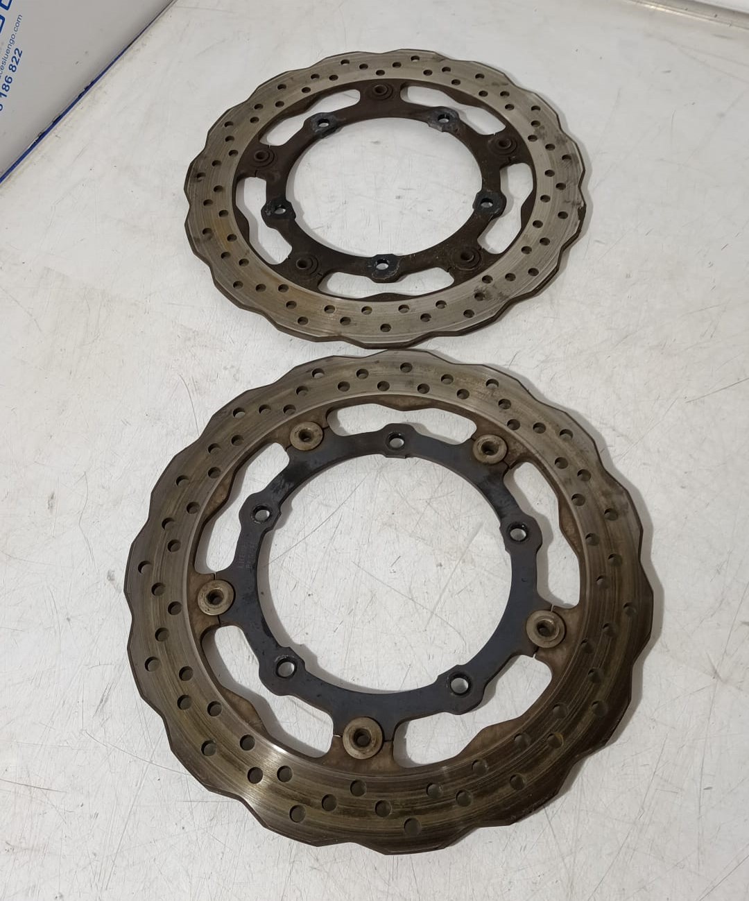Discos de freno delantero Yamaha MT 07 Tracer 2018
