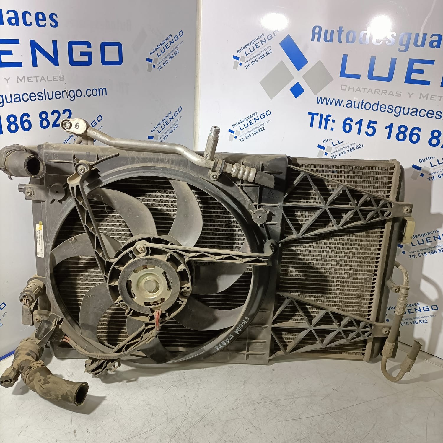 Electro ventilador Skoda Fabia 2007