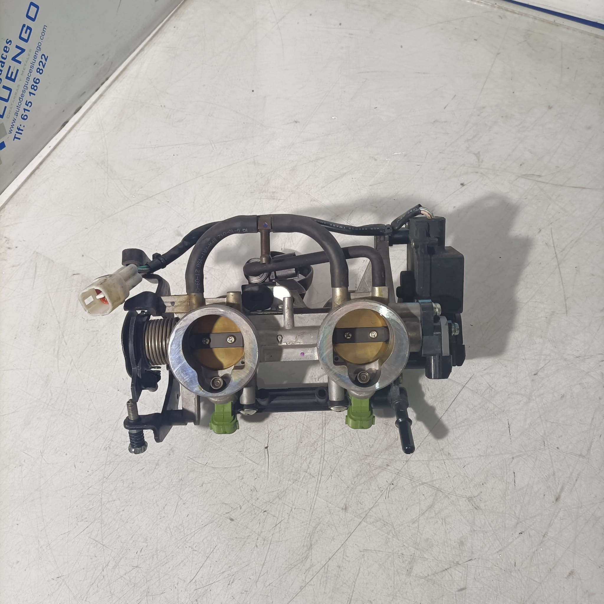 Cuerpo mariposas Kawasaki Z650 2022