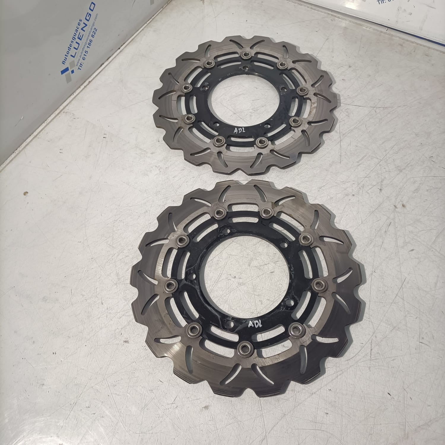 Discos freno delanteros Suzuki GSX 650 F 2008